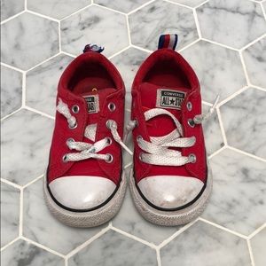 Red Baby Converse